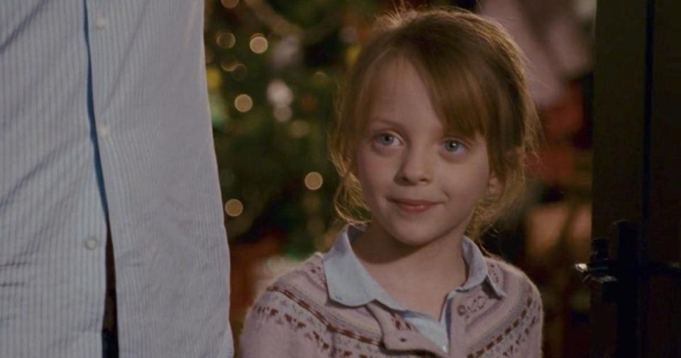 <p>Miffy played Sophie, one of Jude Law's daughters in The Holiday. She and co-star Emma Pritchard - who played Law's other daughter Olivia, were famously a big part of the Mr Napkinhead scene. Iconic.</p>