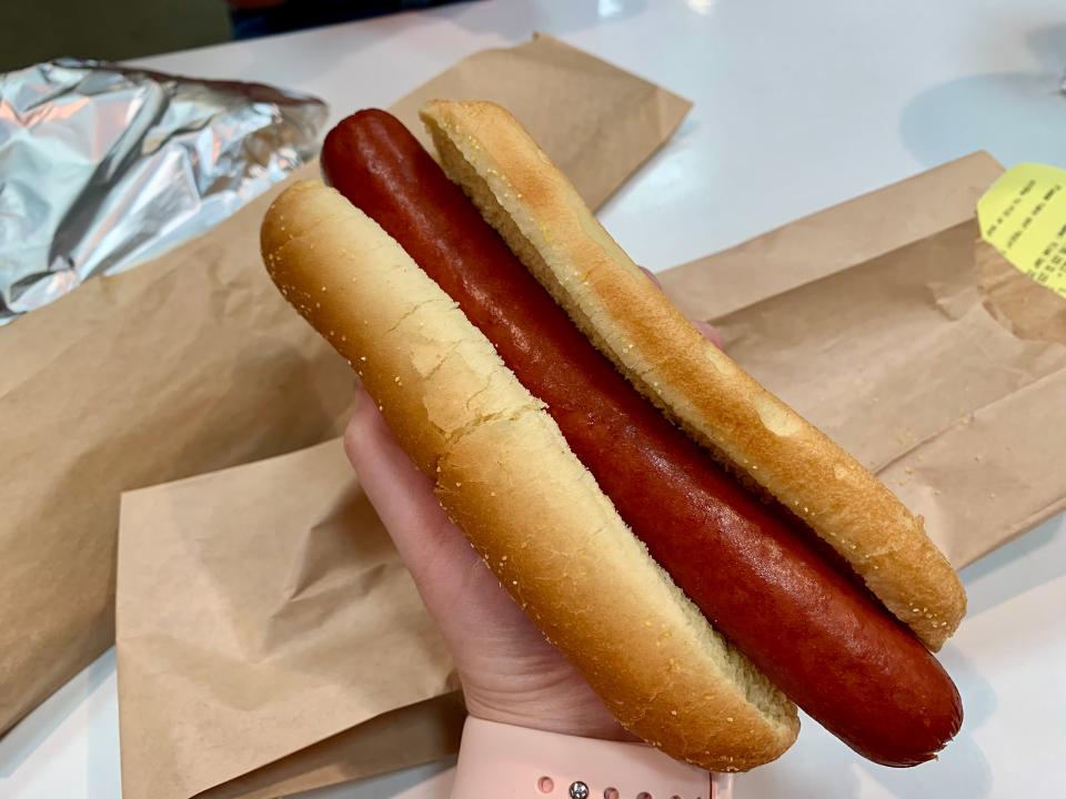 Costco hot dog