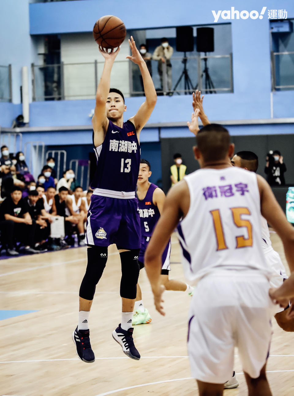 <p>南湖高中蔣奇恩。（圖片來源：HJ Sports）</p> 