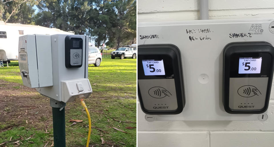 A caravan park in South Australia with Paywave facilities.