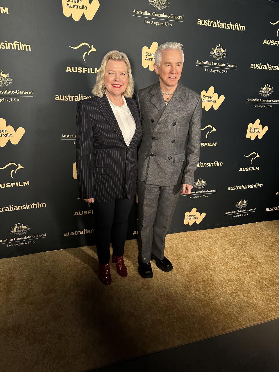 Mandy Walker and Baz Luhrmann