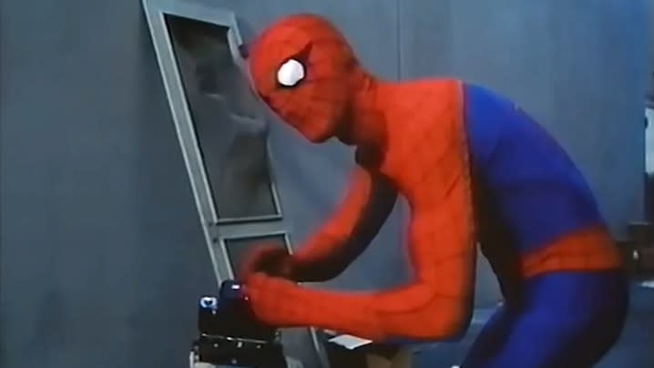 Spider-Man in "Spider-Man" (1977).