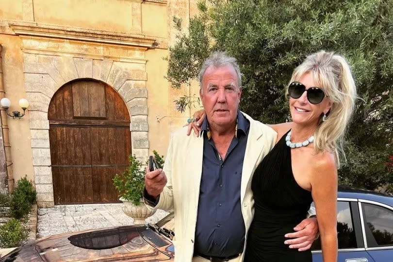 Jeremy Clarkson fans make rude dig as he poses with girlfriend Lisa Hogan