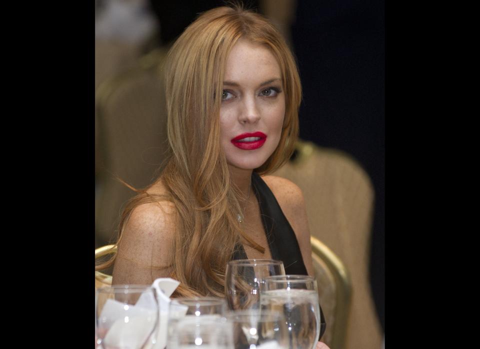 With more than a few DUIs under her belt, Lindsay Lohan hit the bad girl jackpot when she was charged with grand theft in 2011 for stealing a $2,500 necklace from a Venice, Calif., boutique -- just another tick on her growing wrap sheet.   (Getty)