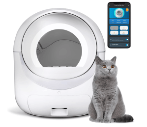 Cleanpethome Self Cleaning Cat Litter Box amazon