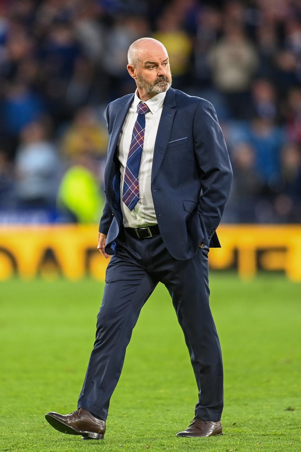 Scotland manager Steve Clarke said his side were suffering after their World Cup exit (Malcolm Mackenzie/PA) (PA Wire)