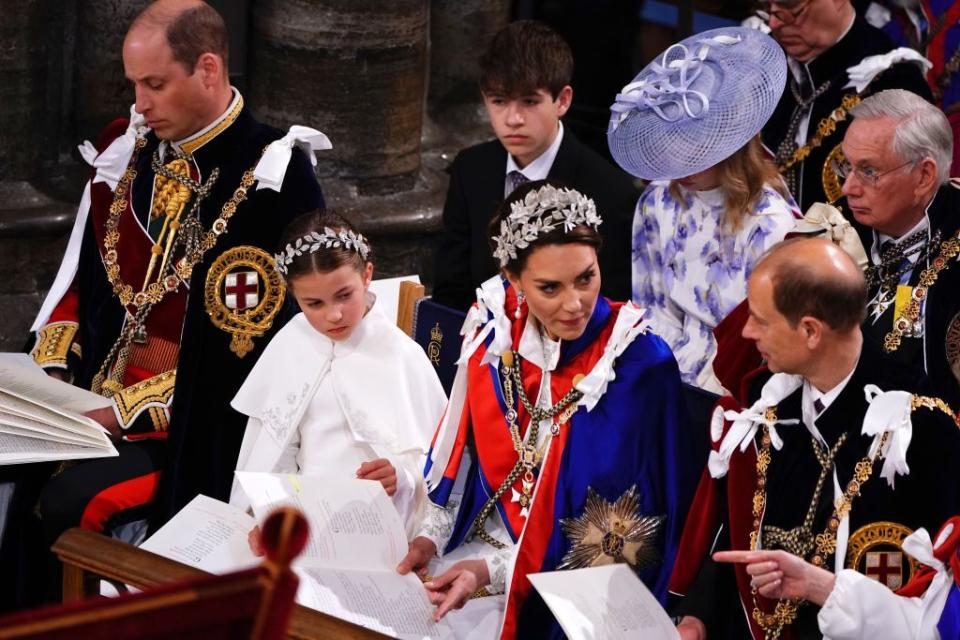 Princess of Wales and Princess Charlotte wear matching outfits
