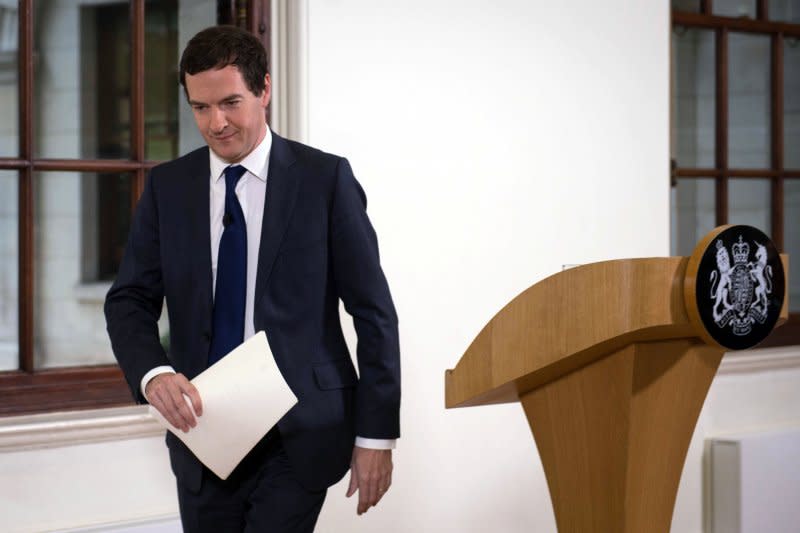 英國財政大臣奧斯本（George Osborne）（美聯社）