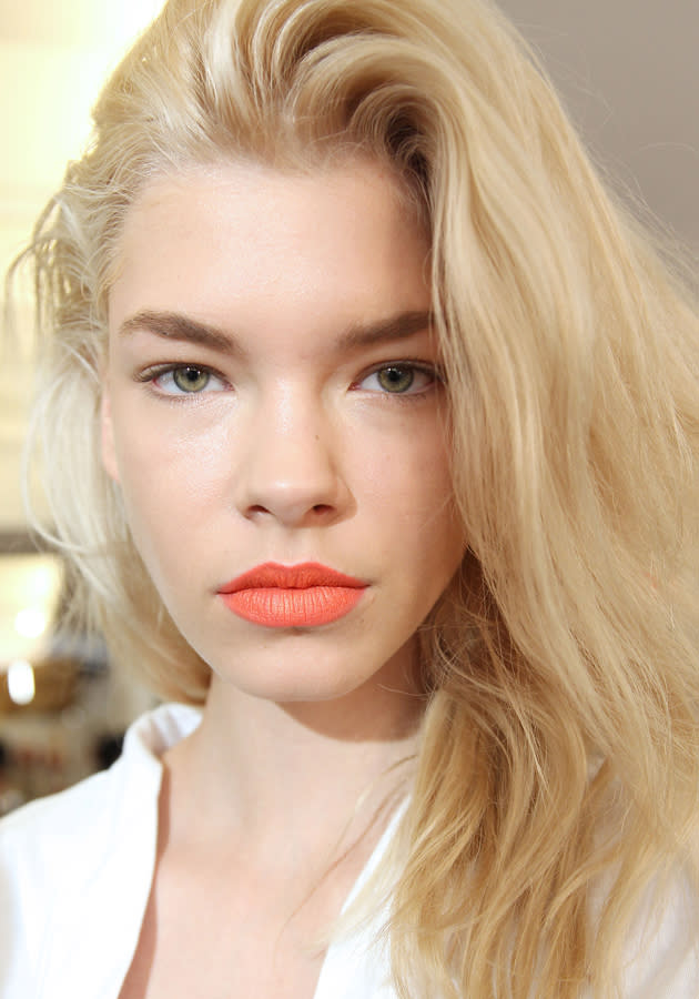 Oscar de la Renta NYFW Aw13: behind the scenes make up