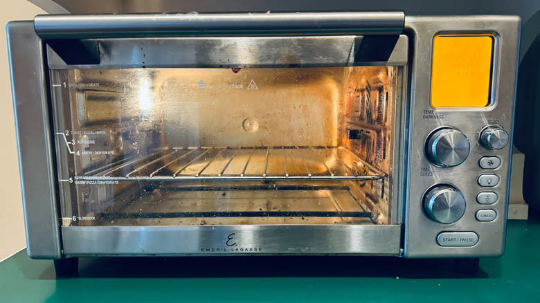 air fryer on kitchen counter