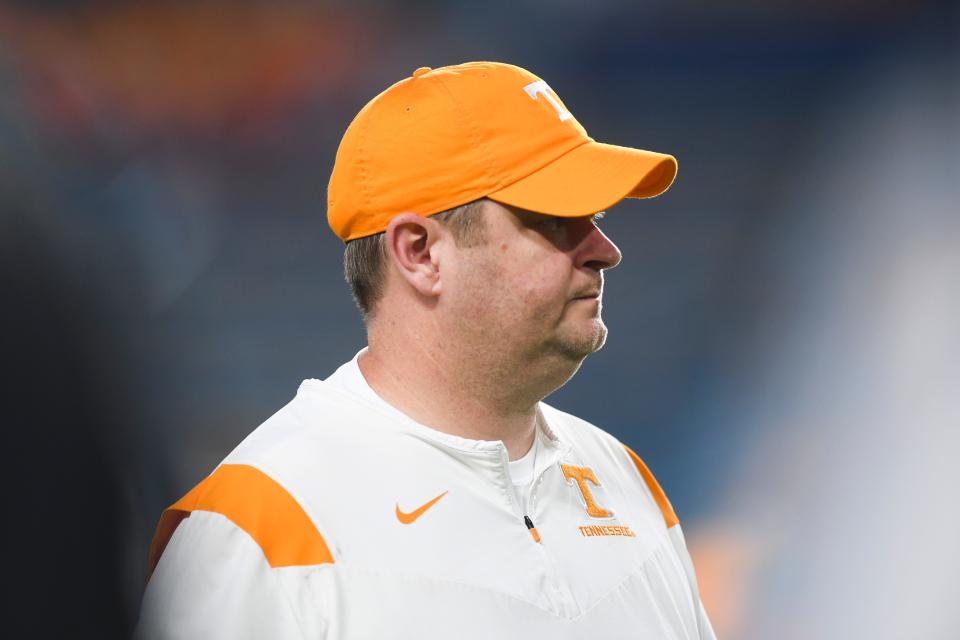 Tennessee football coach Josh Heupel flagged after yelling at official in  Orange Bowl