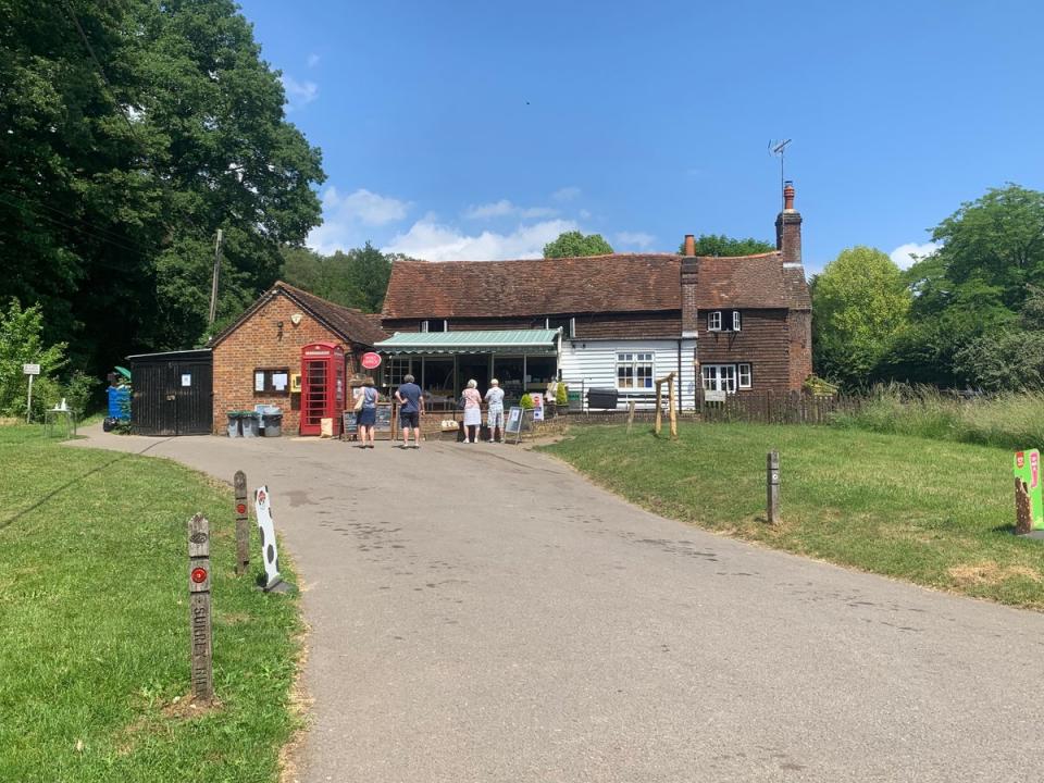 The village stores in Hambledon, a village in Hunt’s Surrey constituency (Seymours Estate Agents)