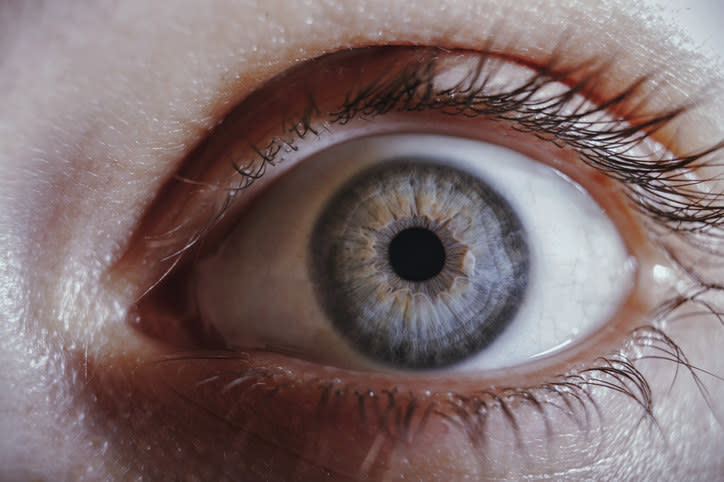 Close up of woman's eye