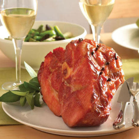 Classic Baked Ham with Maple-Mustard Glaze