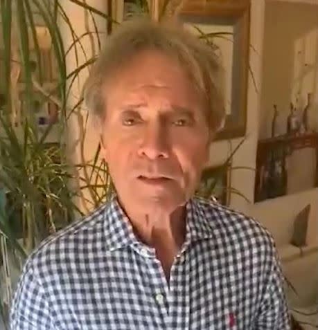 One resident received a message from Cliff Richard (swns)