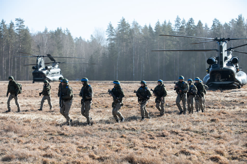 Saber Strike Defence NATO Training In Lithuania