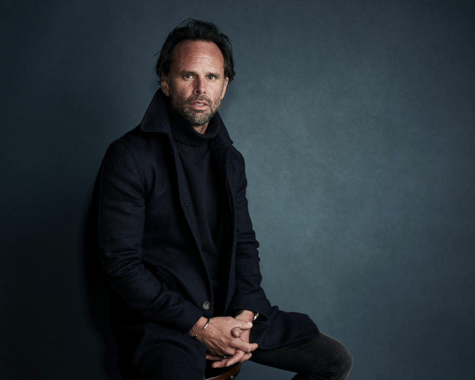 FILE - Walton Goggins poses for a portrait to promote the film "Them That Follow" at the Salesforce Music Lodge during the Sundance Film Festival on Jan. 28, 2019, in Park City, Utah. Goggins turns 50 on Nov. 10. (Photo by Taylor Jewell/Invision/AP, File)
