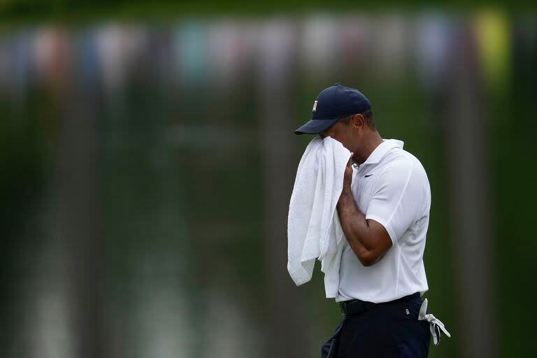 Los padecimientos de Tiger Woods durante su participación en el Masters de Augusta 2023