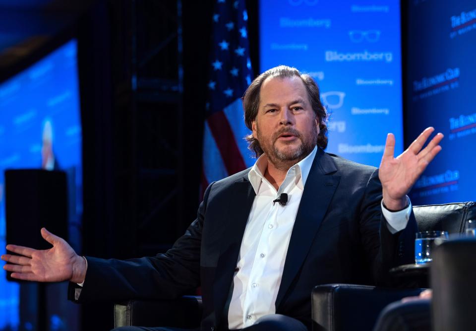 Marc Benioff founded Salesforce in 1999. Photo: Getty Images