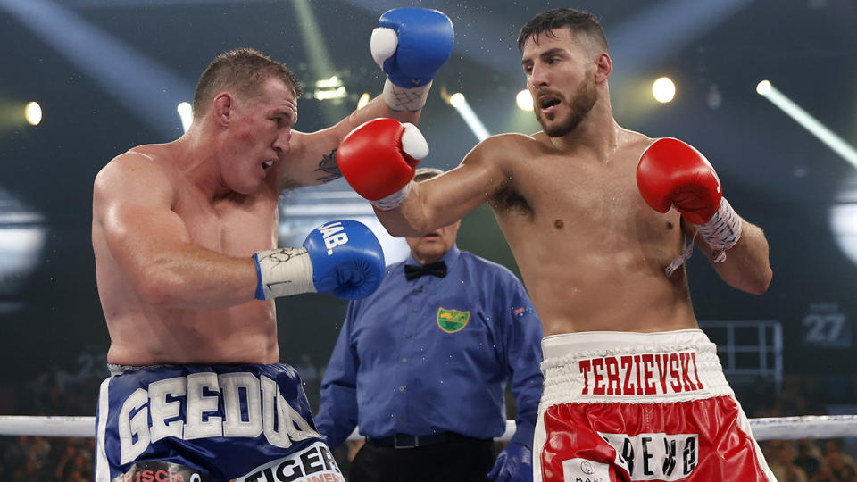 Paul Gallen's prior outing in the ring was a hard-fought points loss to Kris Terzievski. (Photo by Mark Evans/Getty Images)