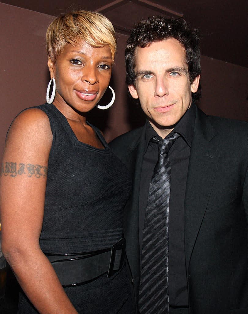 Blige Stiller Diddy Bday jpg Acirc Acirc