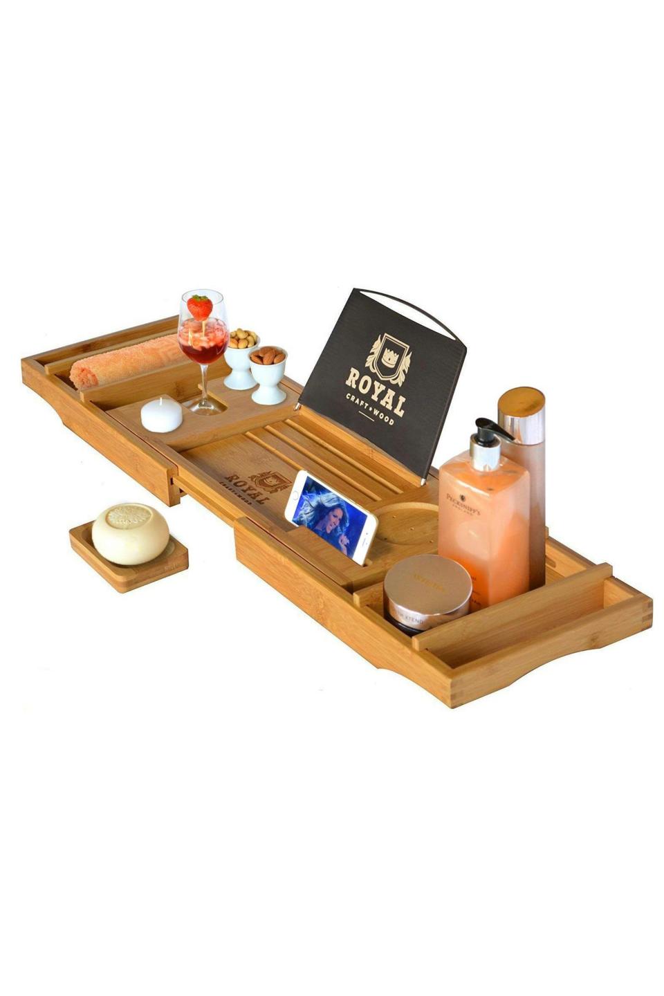 Luxury Bathtub Caddy Tray