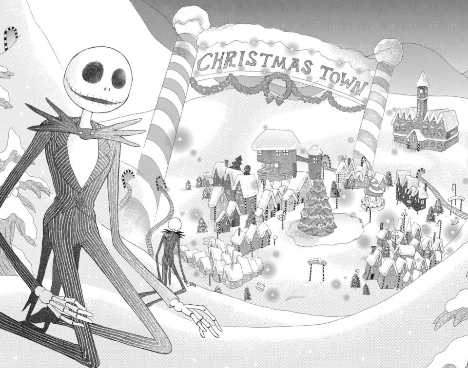 The original Nightmare Before Christmas as adapted by Tokyopop – Credit: Tokyopop