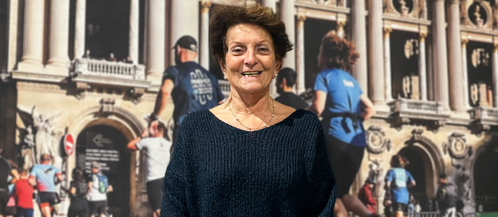 À 83 ans, Barbara Humbert s'élancera au départ du Marathon de Paris 2023.  - Credit:Guillaume Paret