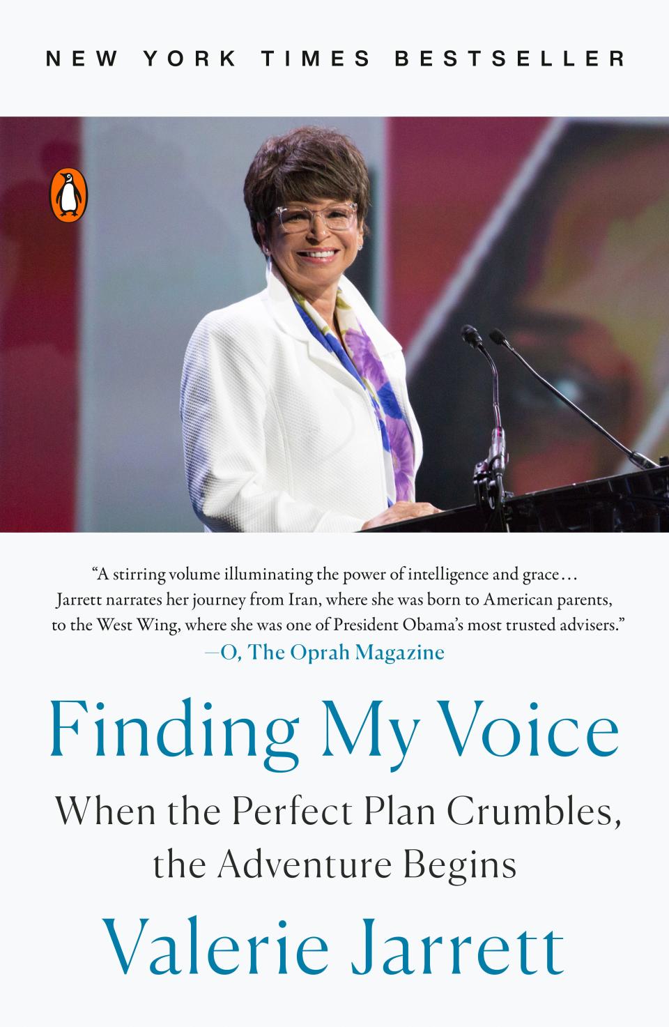 Valerie Jarrett book cover finding my voice