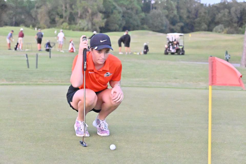 Spruce Creek golfer Tylar Whiting led her team to a district title.