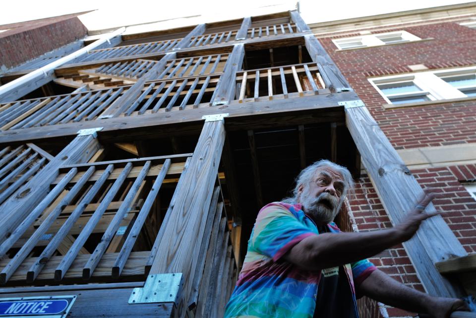 Longtime resident, Joe Quigley talks about being told to vacate from 189-193 Elm Street apartment complex in New Bedford.