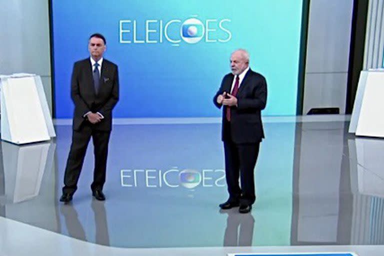 Debate de Lula y Bolsonaro