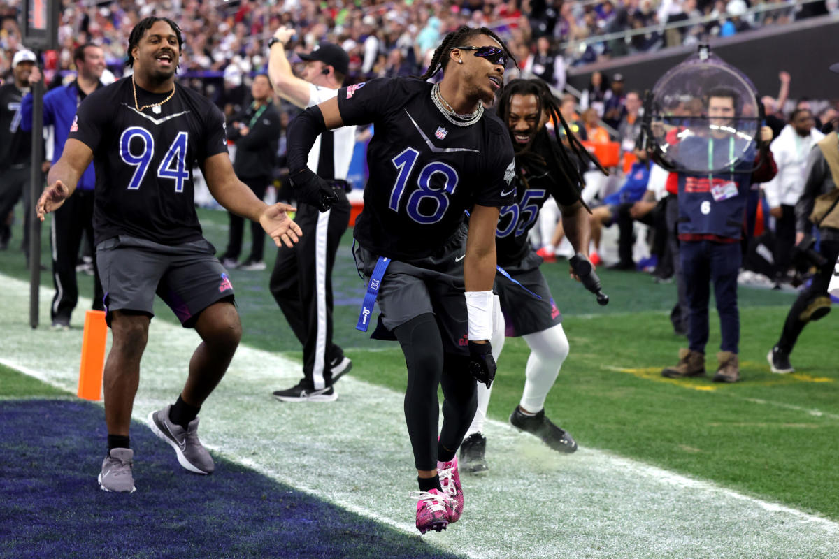 LOOK: Ja'Marr Chase and Justin Jefferson's best highlights from Pro Bowl  flag football