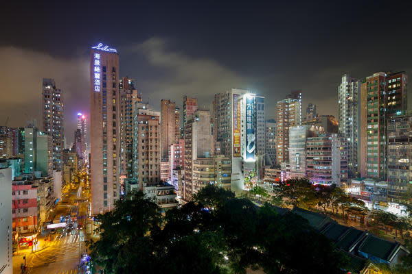 Hong Kong Kowloon peninsula