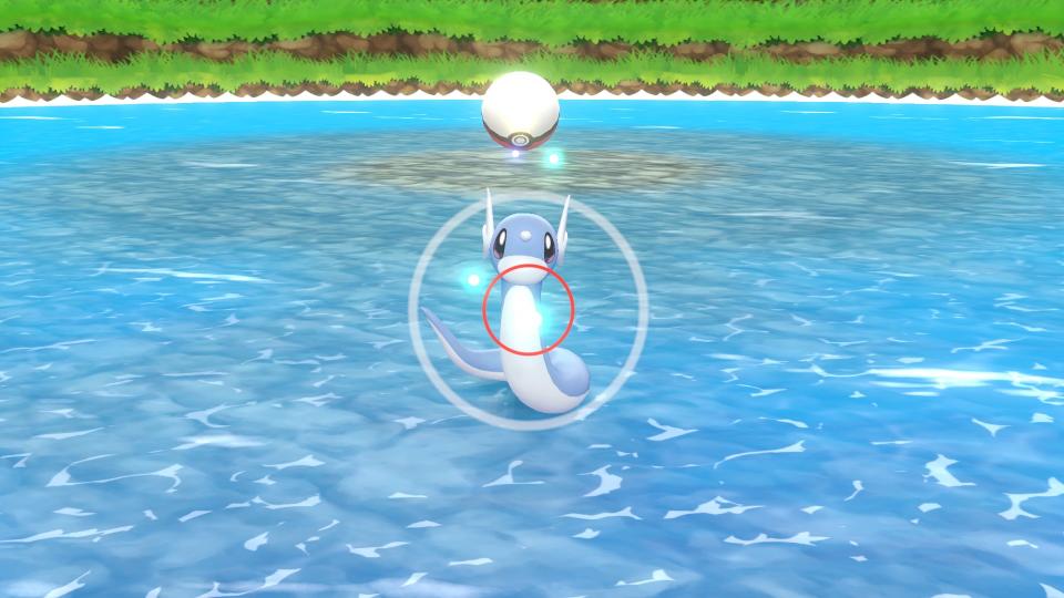 The capturing mechanic in ‘Let’s Go’ is similar to the one found in ‘Pokémon Go.’