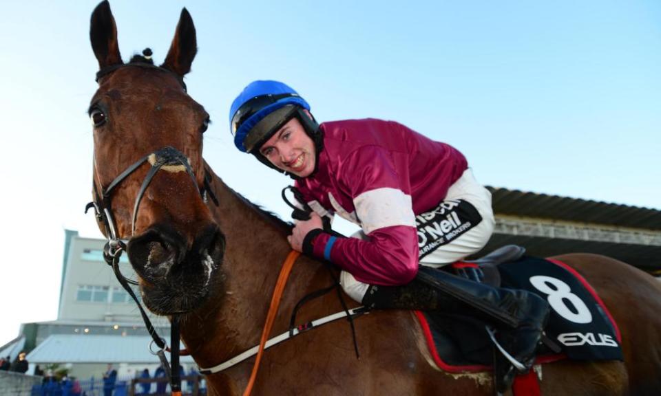 Outlander and jockey Jack Kennedy are reunited today for the first time since the Lexus Chase.