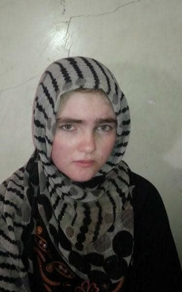 Iraqi forces image allegedly showing an Isil sniper believed to be 16-year-old German Linda Wentzel - Credit: Iraqi army