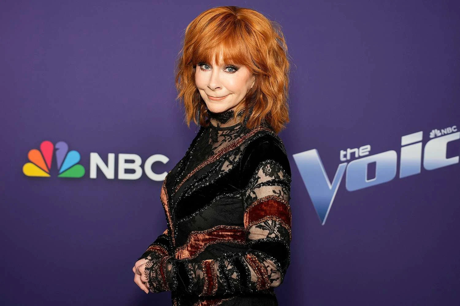 <p>Casey Durkin/NBC via Getty</p> Reba McEntire at The Voice