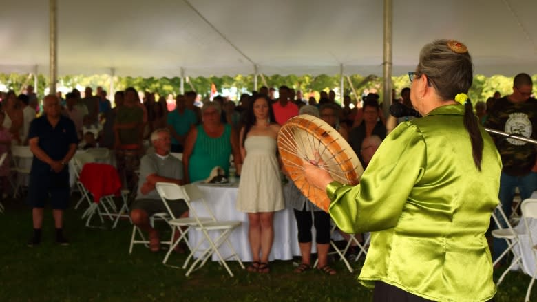 'A first' at St Mary's First Nation: traditional welcome for new chief and council