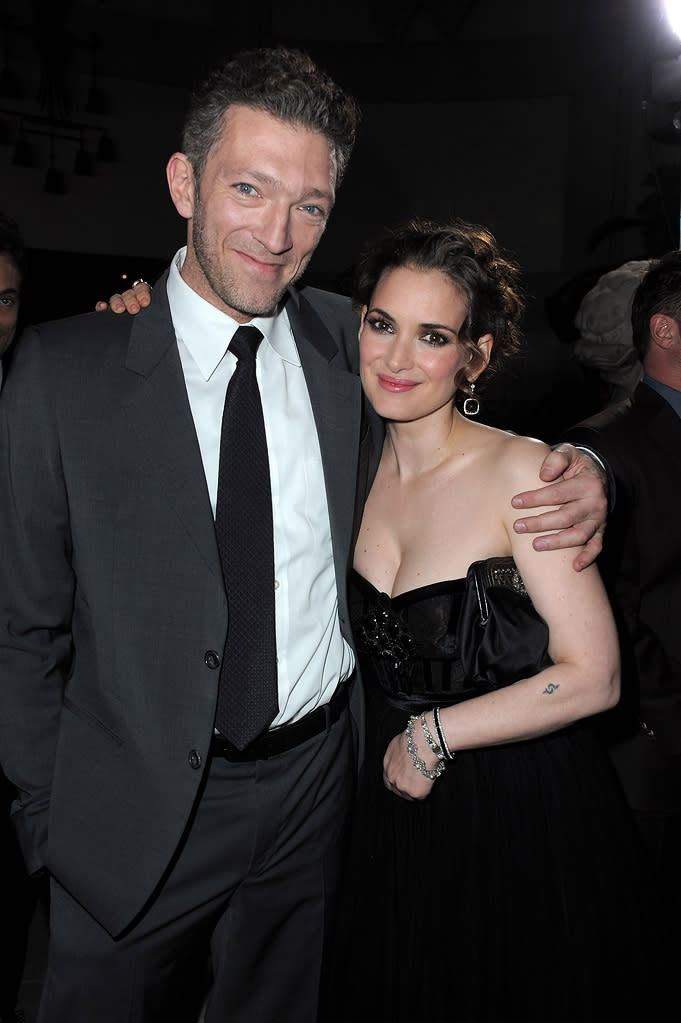 2010 AFI Fest Vincent Cassel Winona Ryder