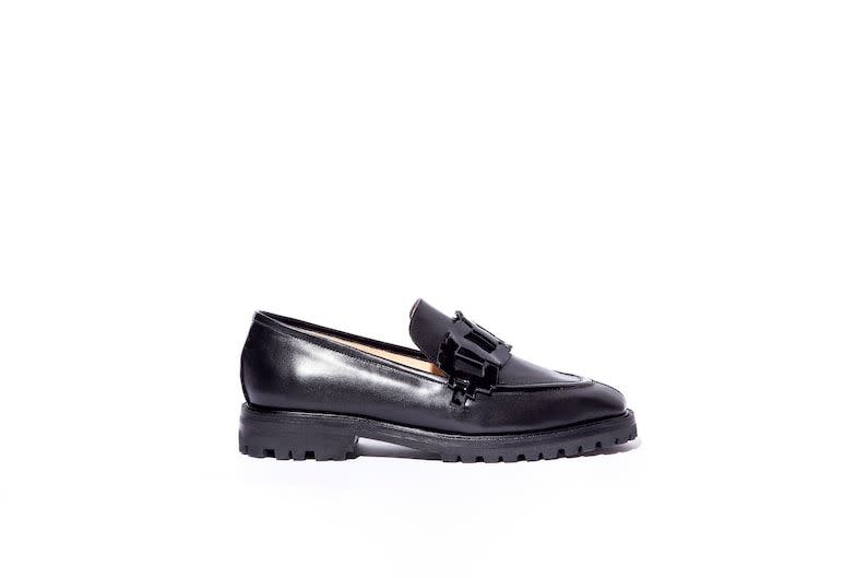 Trini Loafer in Black Patent