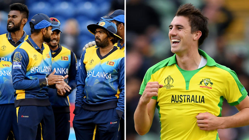 Sri Lanka claim the ICC has given Australia an 'unfair' advantage for their Cricket World Cup meeting. Pic: Getty