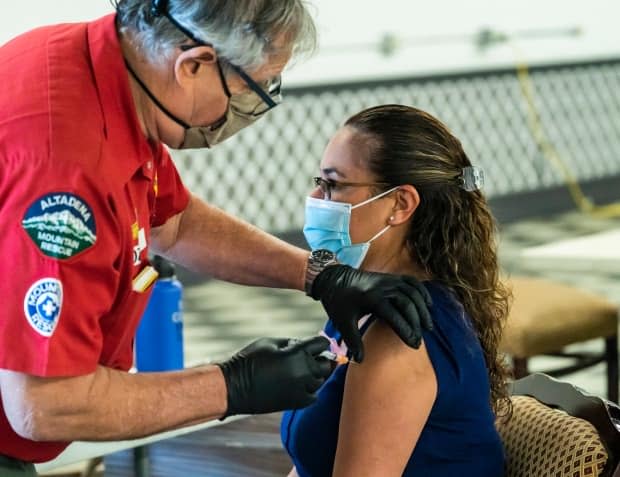 As the U.S. continues to vaccinate its citizens with supplies of vaccines produced in the U.S., Canada is hoping it will be the first to get surplus vaccine supplies.