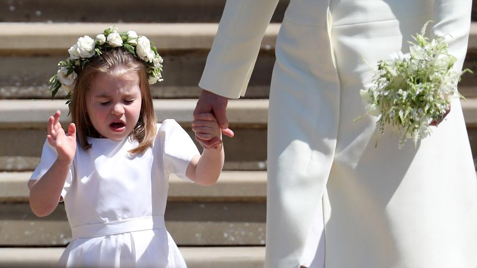 Princess Charlotte steals the show with a sneeze