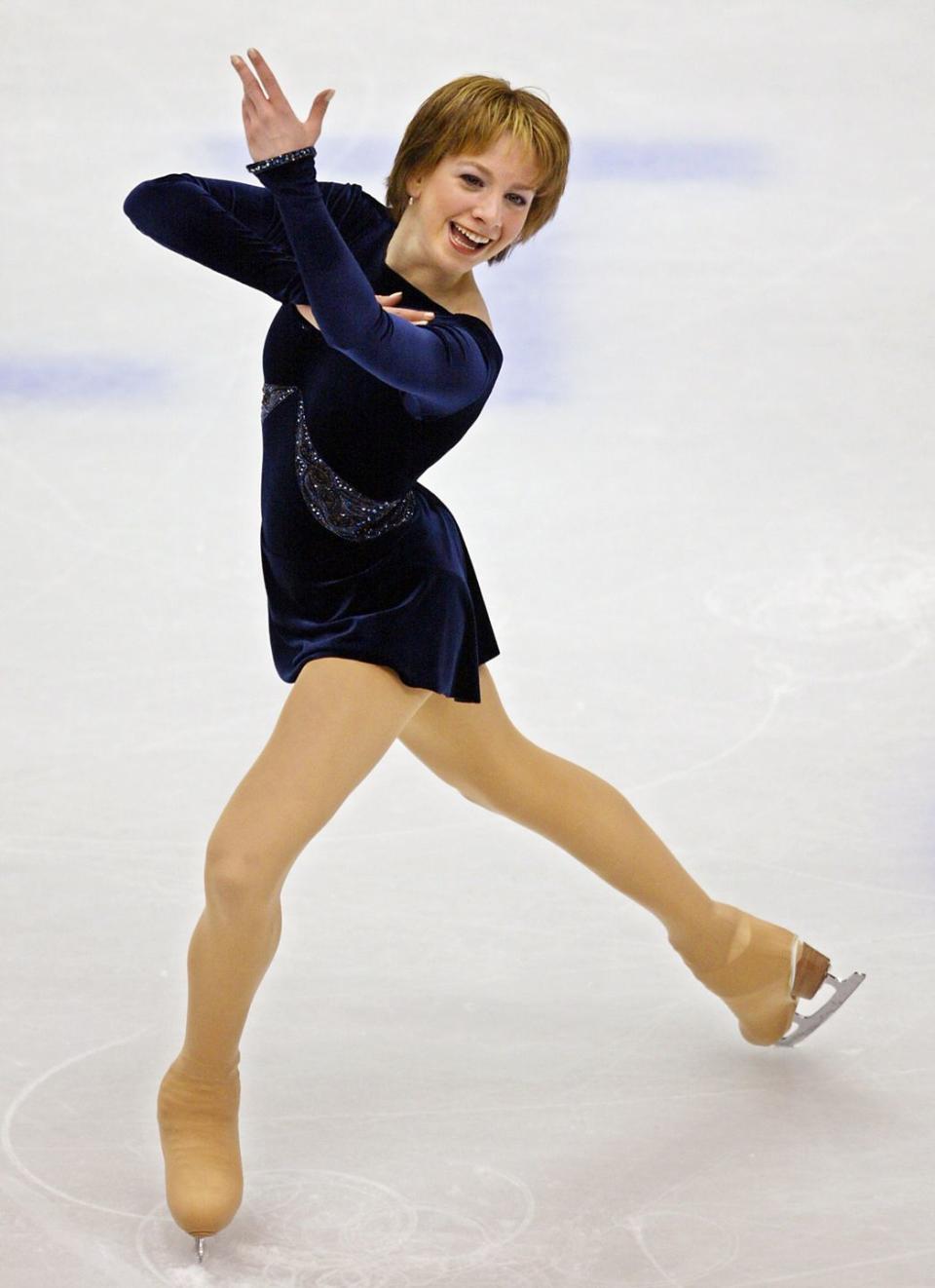 <p>While her 2002 Olympic teammate Michelle Kwan was the favorite to win, Sarah Hughes surprised everyone with a stunning performance that won her a gold medal. Though she <a href="https://olympics.com/en/athletes/sarah-hughes" rel="nofollow noopener" target="_blank" data-ylk="slk:never formally retired;elm:context_link;itc:0;sec:content-canvas" class="link ">never formally retired</a>, she stopped skating competitively after 2003. </p>