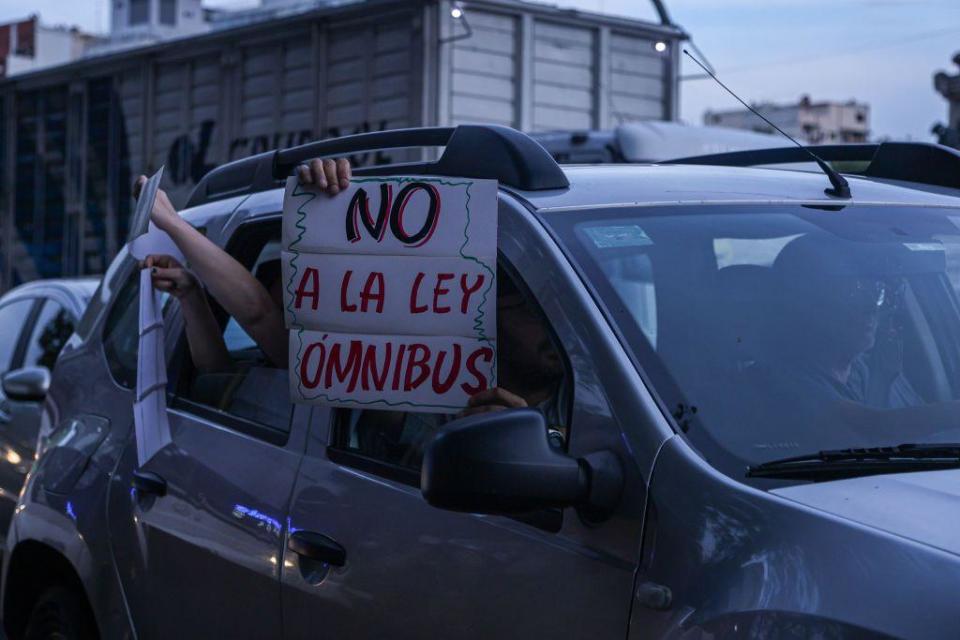 Protestas en Argentina