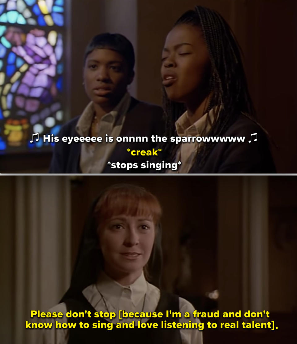 Sister Mary Robert in "Sister Act 2"