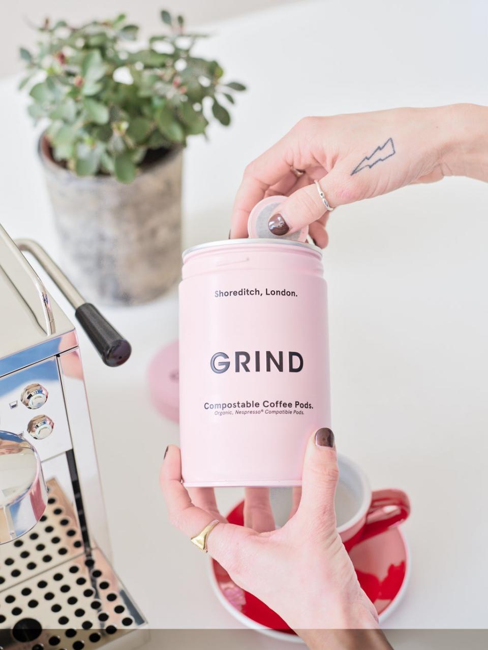 If you live in London and have ever expressed even a slight interest in coffee online you will have been advertised these millennial pink coffee pods (Grind)