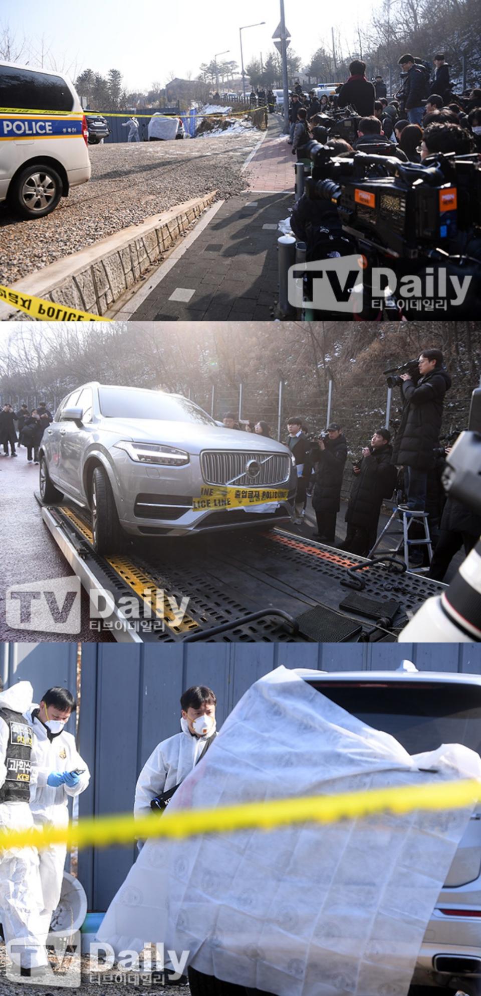 （圖源：TV DAILY/李善均事發時的車輛）