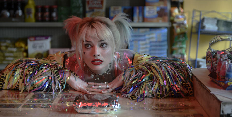 This image released by Warner Bros. Pictures shows Margot Robbie in a scene from "Birds of Prey." (Claudette Barius/Warner Bros. Pictures via AP)